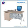 Bàn chân sắt Hòa Phát HR140HLC1Y1 kèm hộc liền 2 ngăn