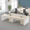Cụm bàn làm việc 4 người Juno CBLVTP-05