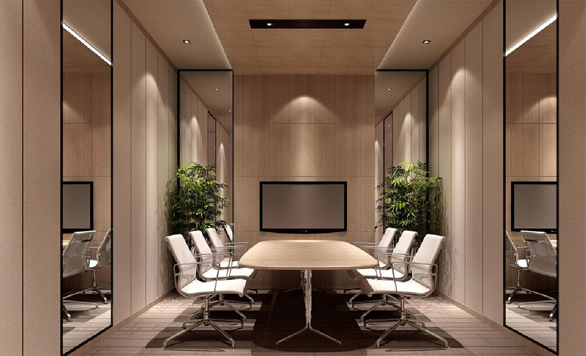 Mẫu thiết kế nội thất cho phòng họp đẹp diện tích nhỏ