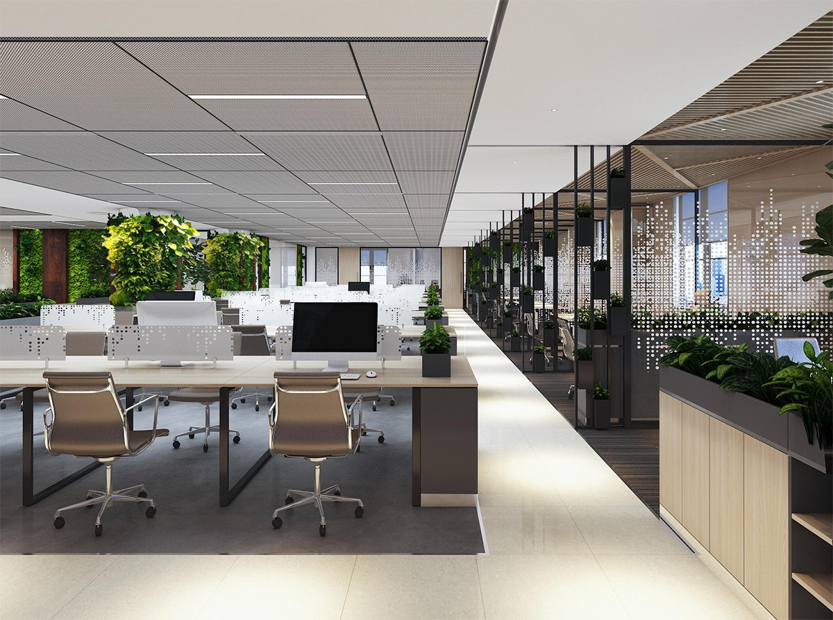 Thiết kế nội thất văn phòng chú ý đến tính thực tế sử dụng - Nội thất Tân Phát