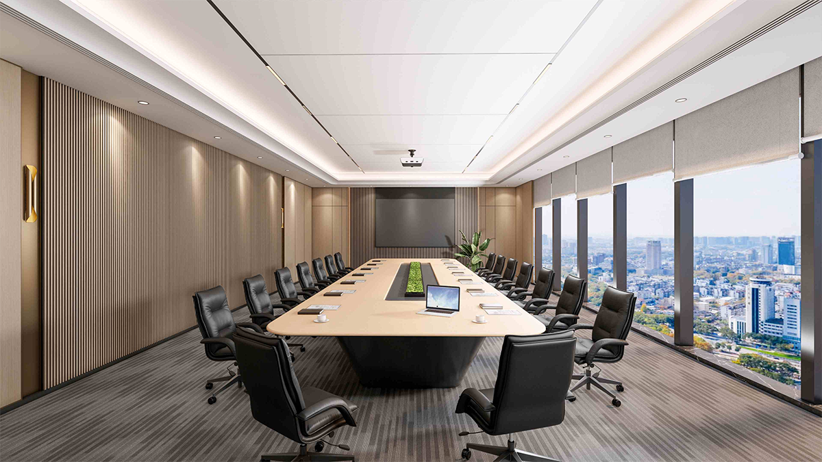 Lựa chọn ghế cho phòng họp phù hợp với không gian